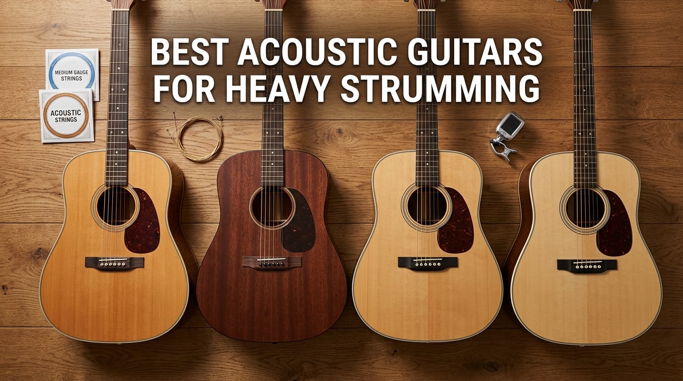 best acoustic guitars for heavy strumming
