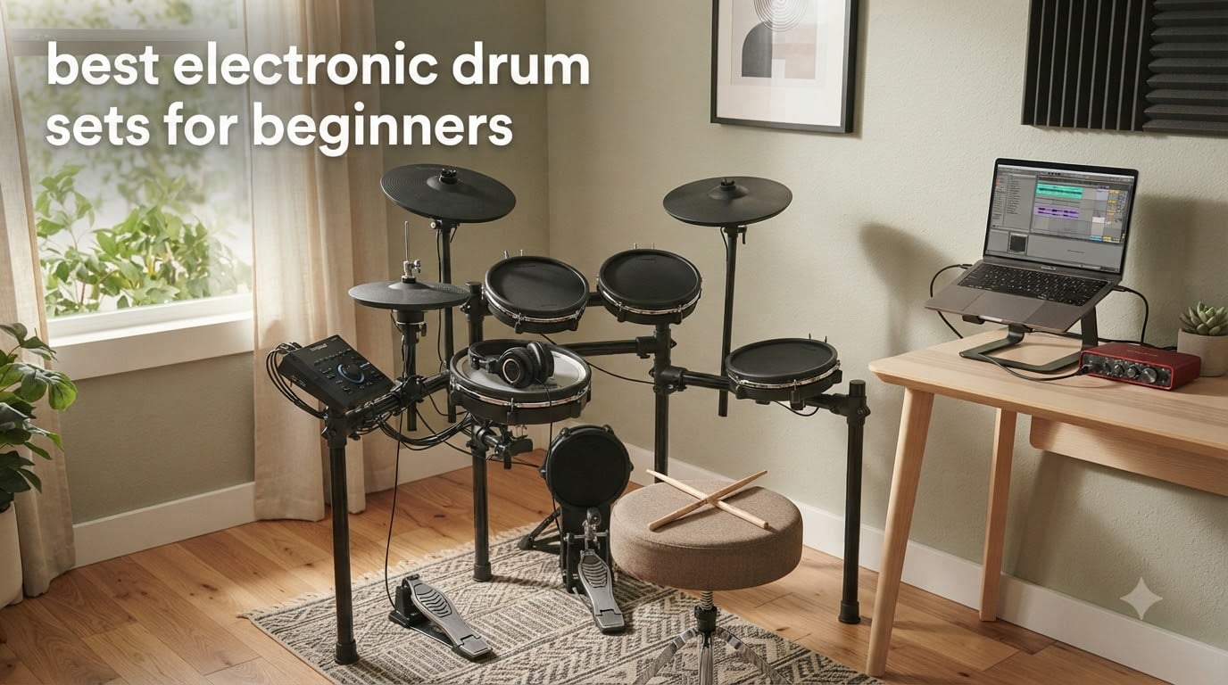 best electronic drum sets for beginners