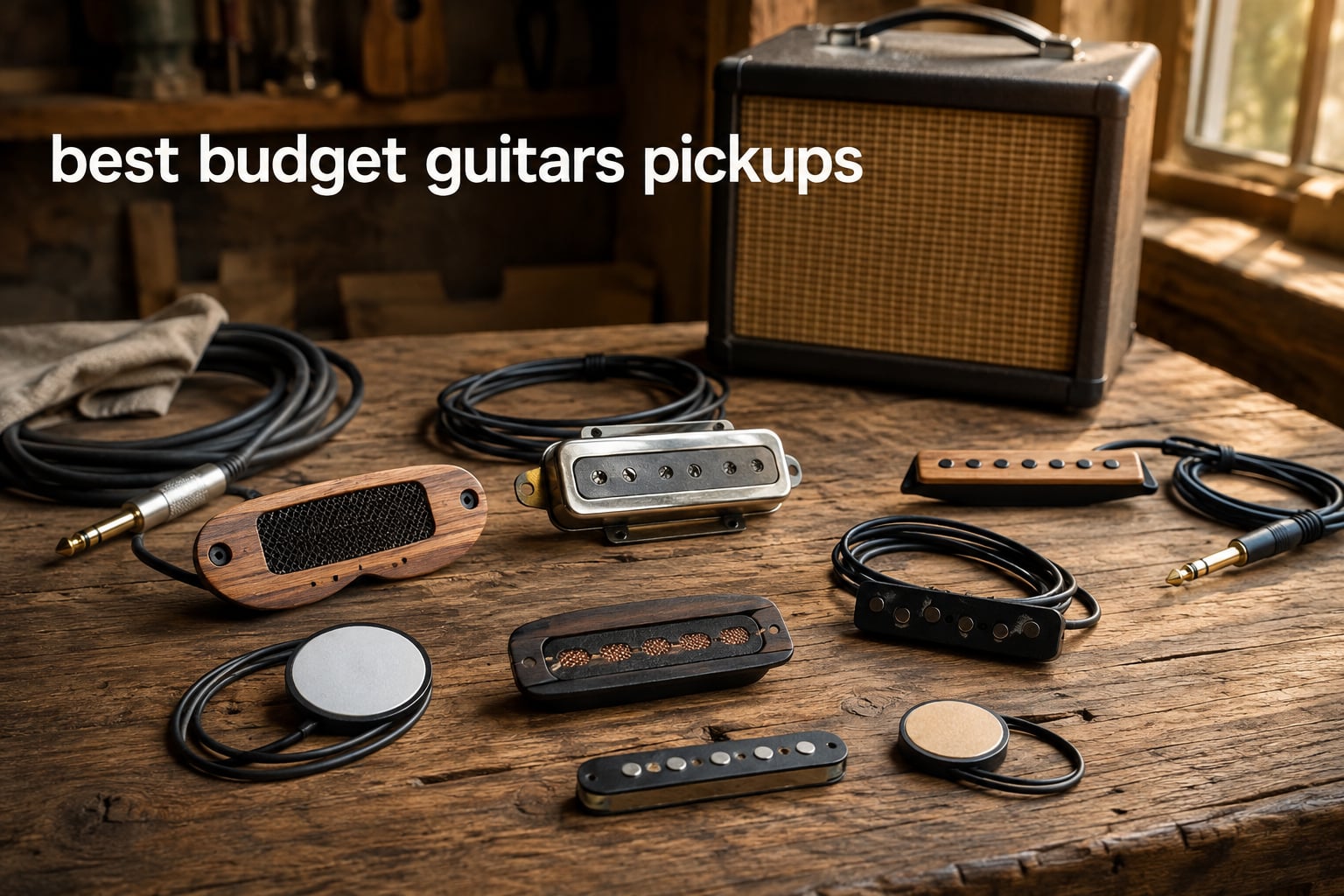 best budget guitars pickups