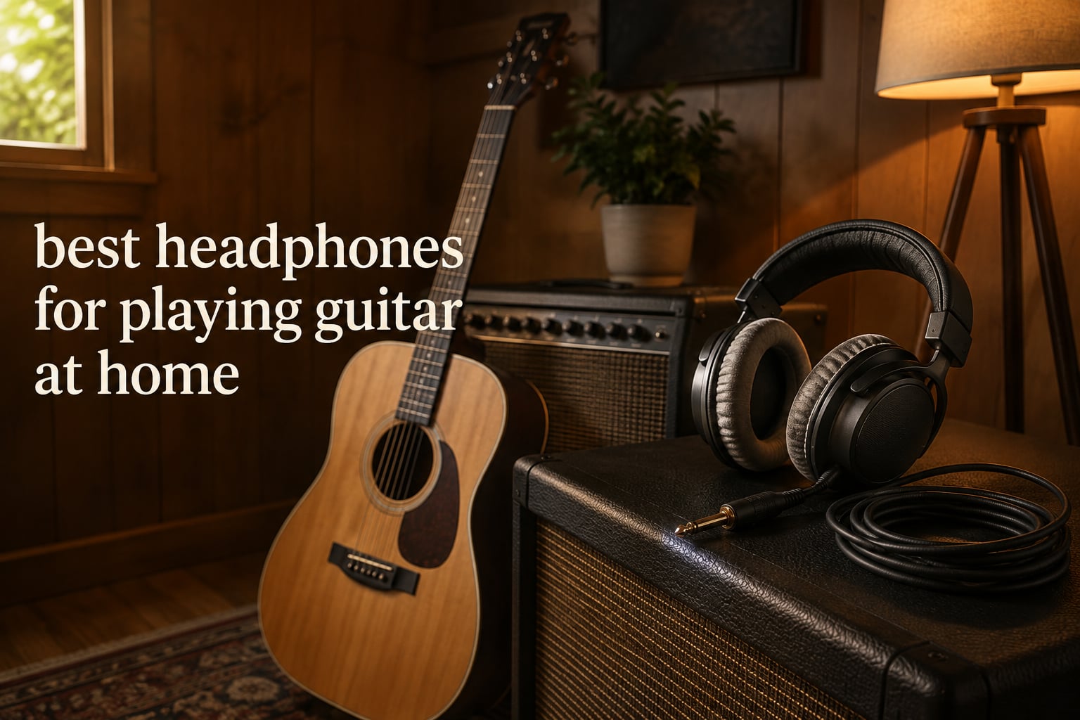 best headphones for playing guitar at home