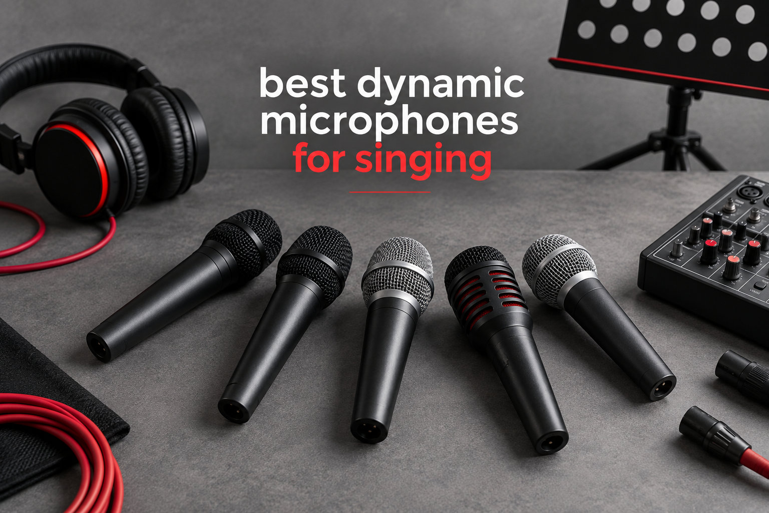best dynamic microphones for singing