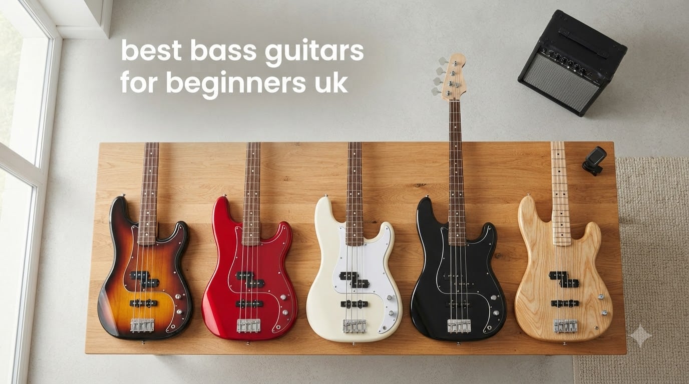 best bass guitars for beginners uk
