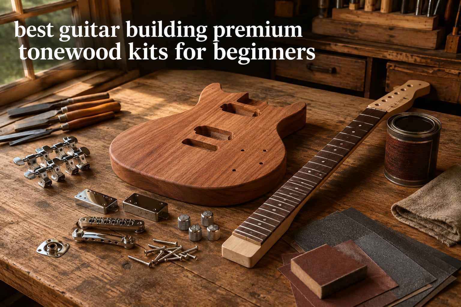 best guitar building premium tonewood kits for beginners