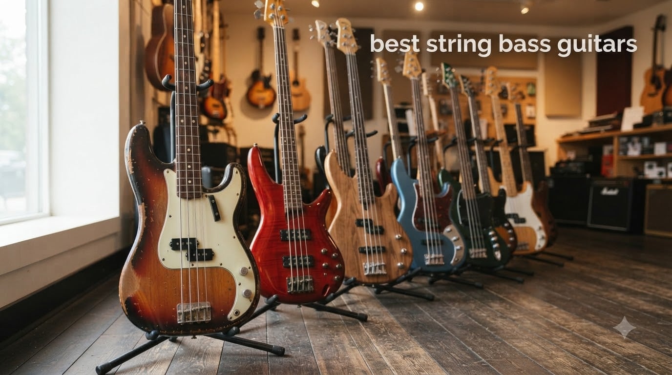 best string bass guitars