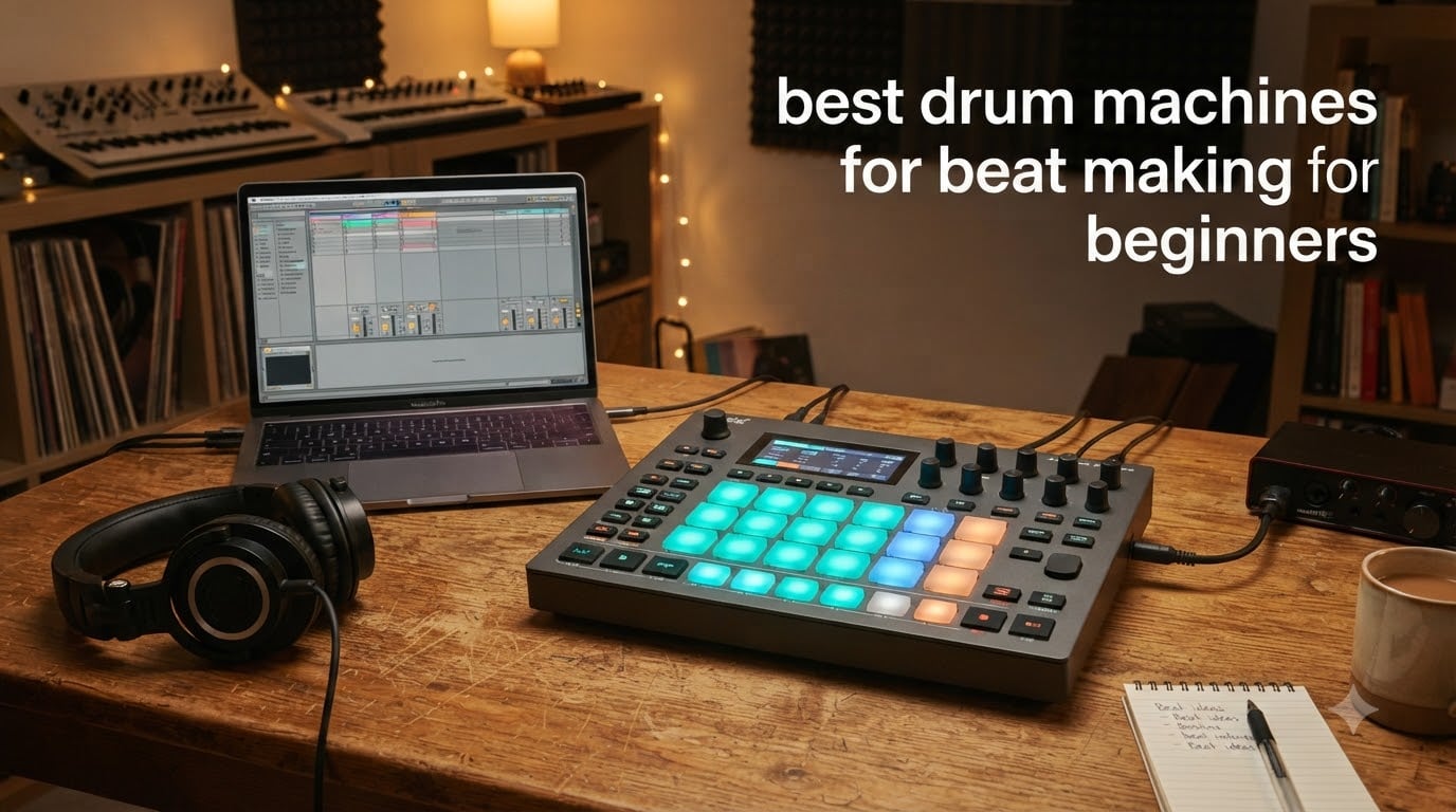 best drum machines for beat making for beginners