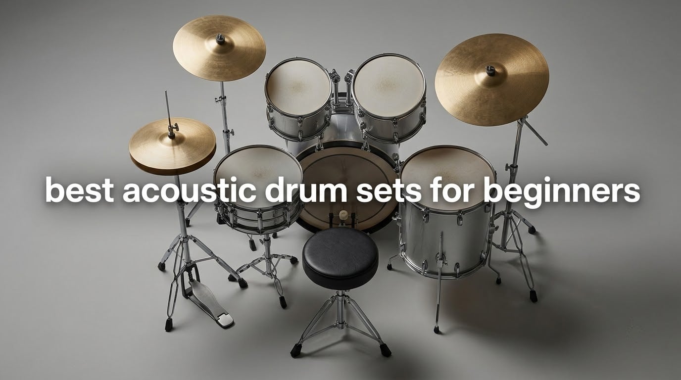 best acoustic drum sets for beginners