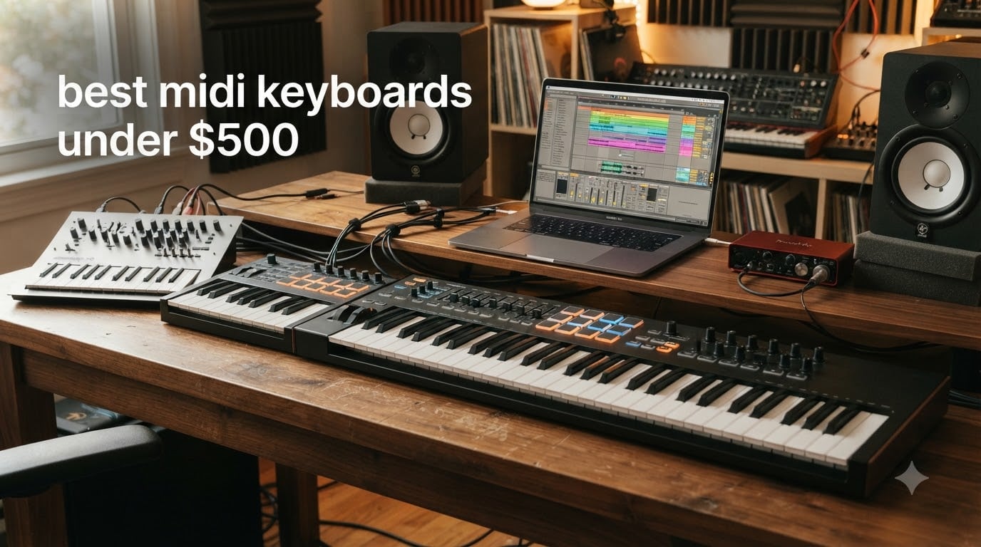 best midi keyboards under $500