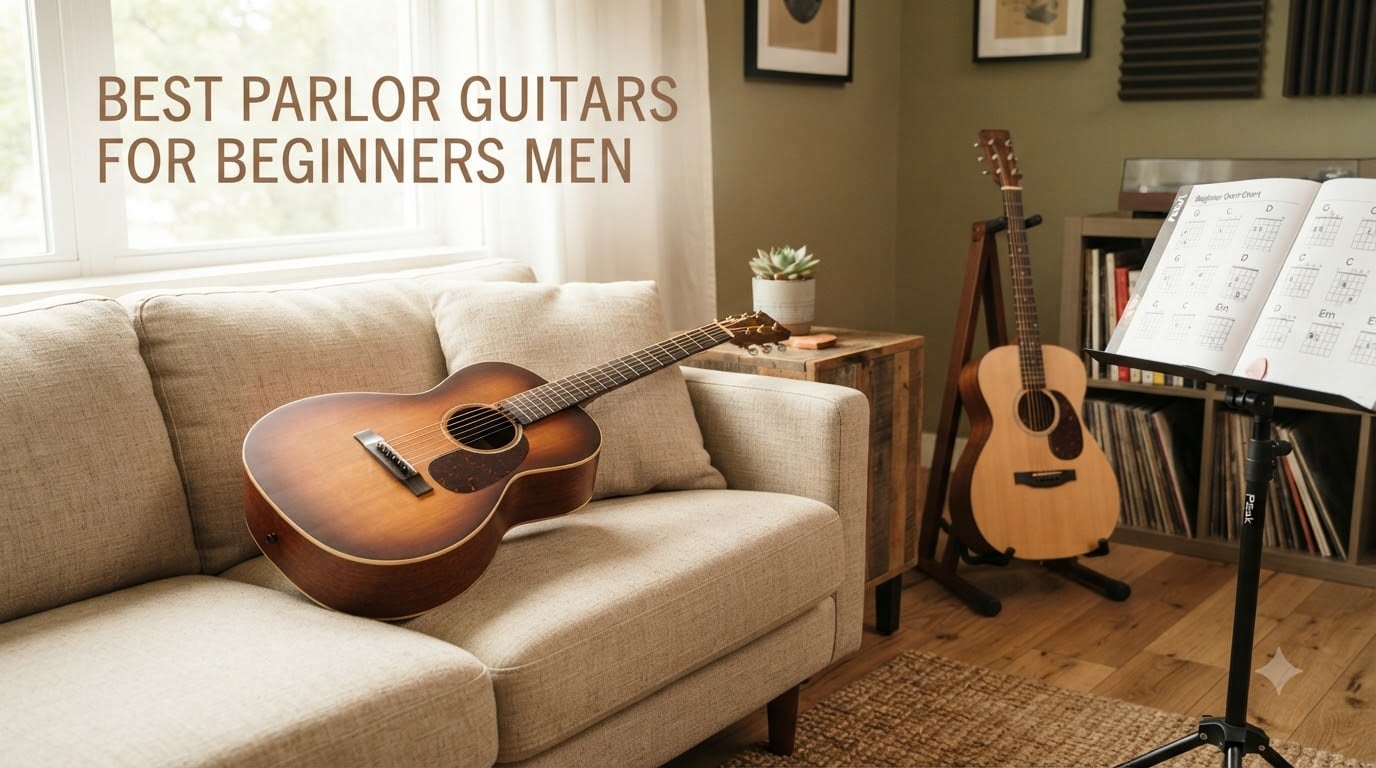 best parlor guitars for beginners men