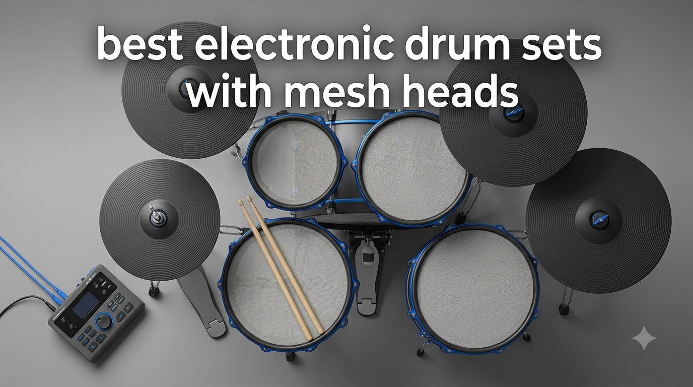 best electronic drum sets with mesh heads
