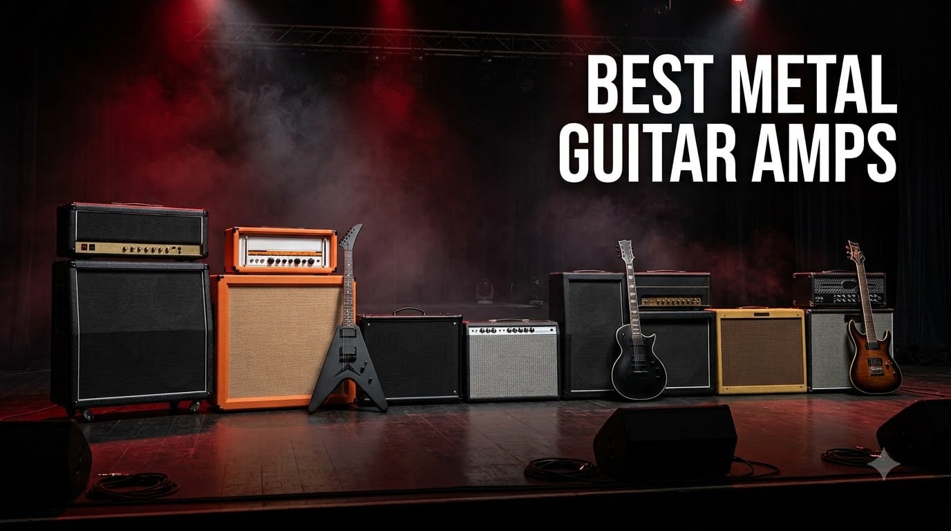 best metal guitars amps