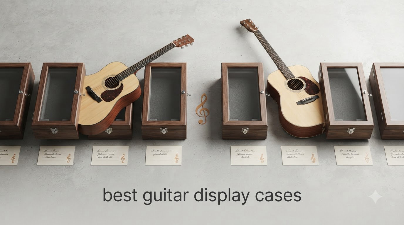 best guitar display cases
