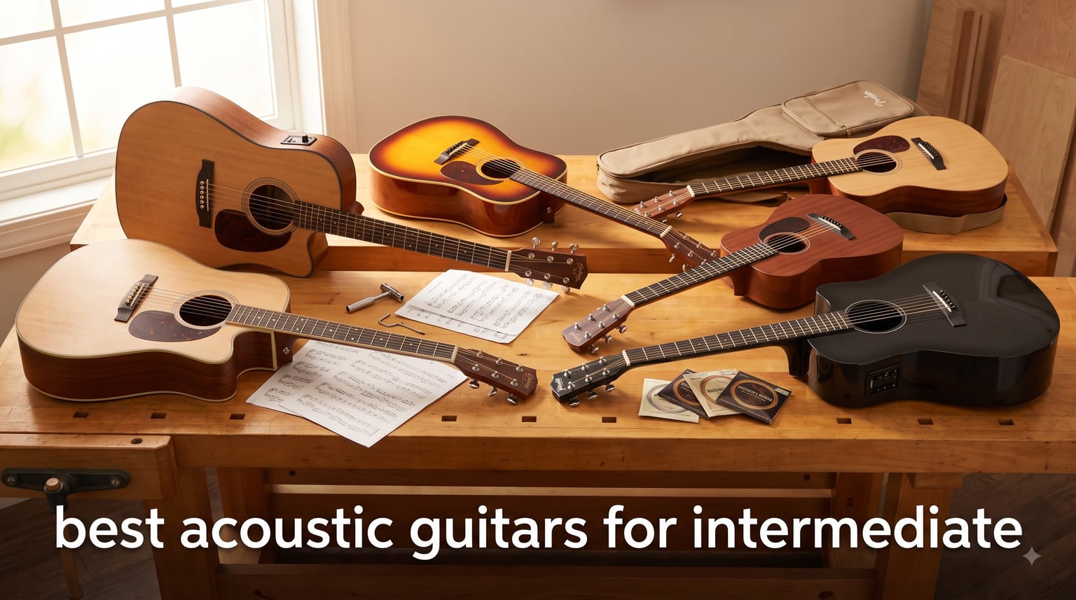 best acoustic guitars for intermediate