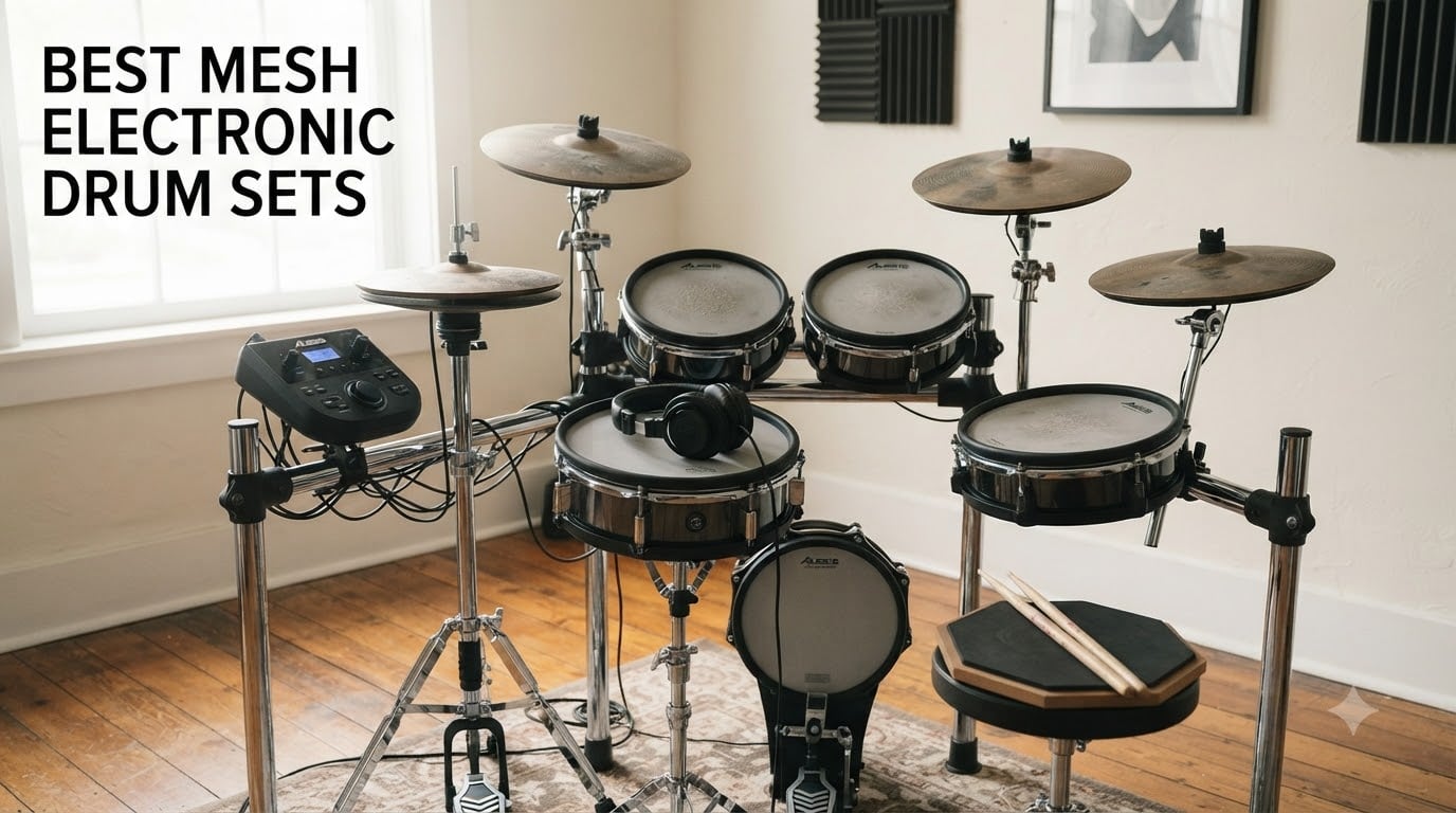 best mesh electronic drum sets
