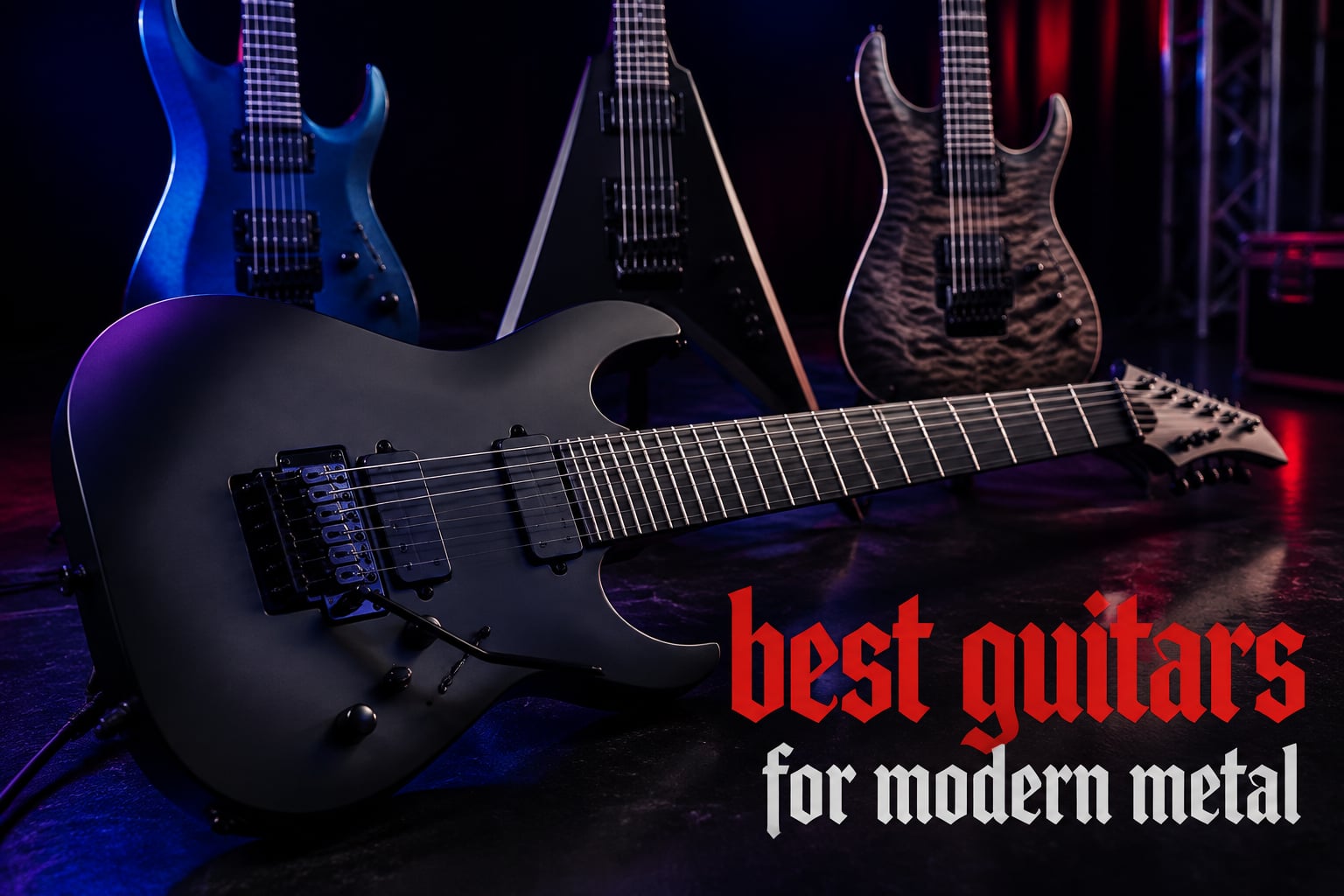best guitars for modern metal