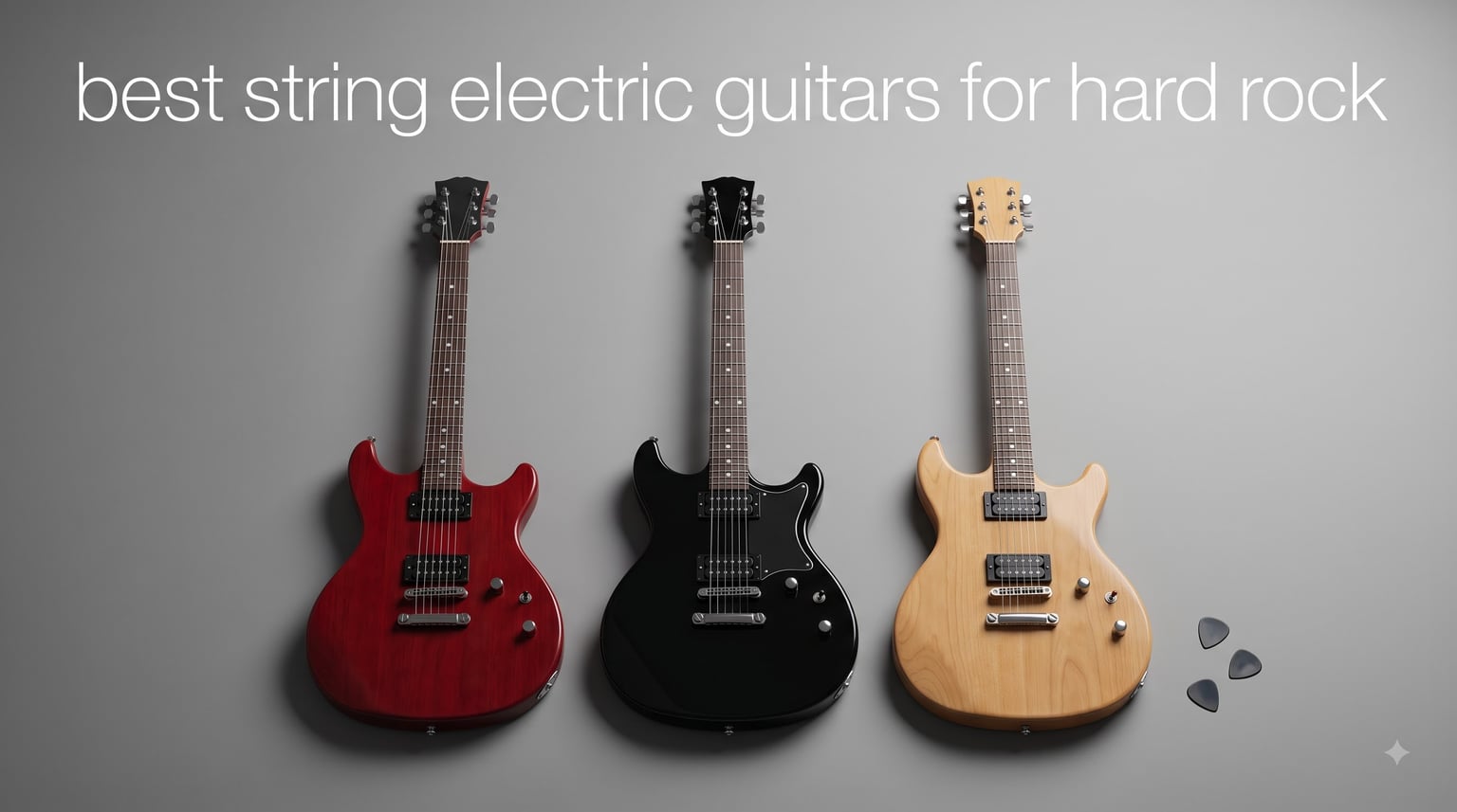 best string electric guitars for hard rock