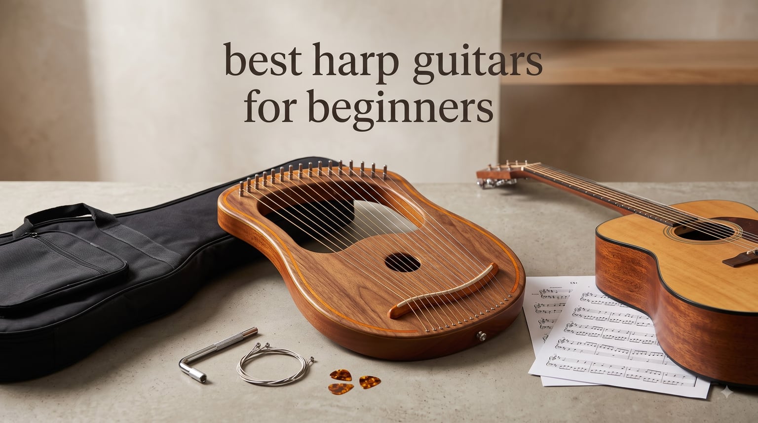 best harp guitars for beginners