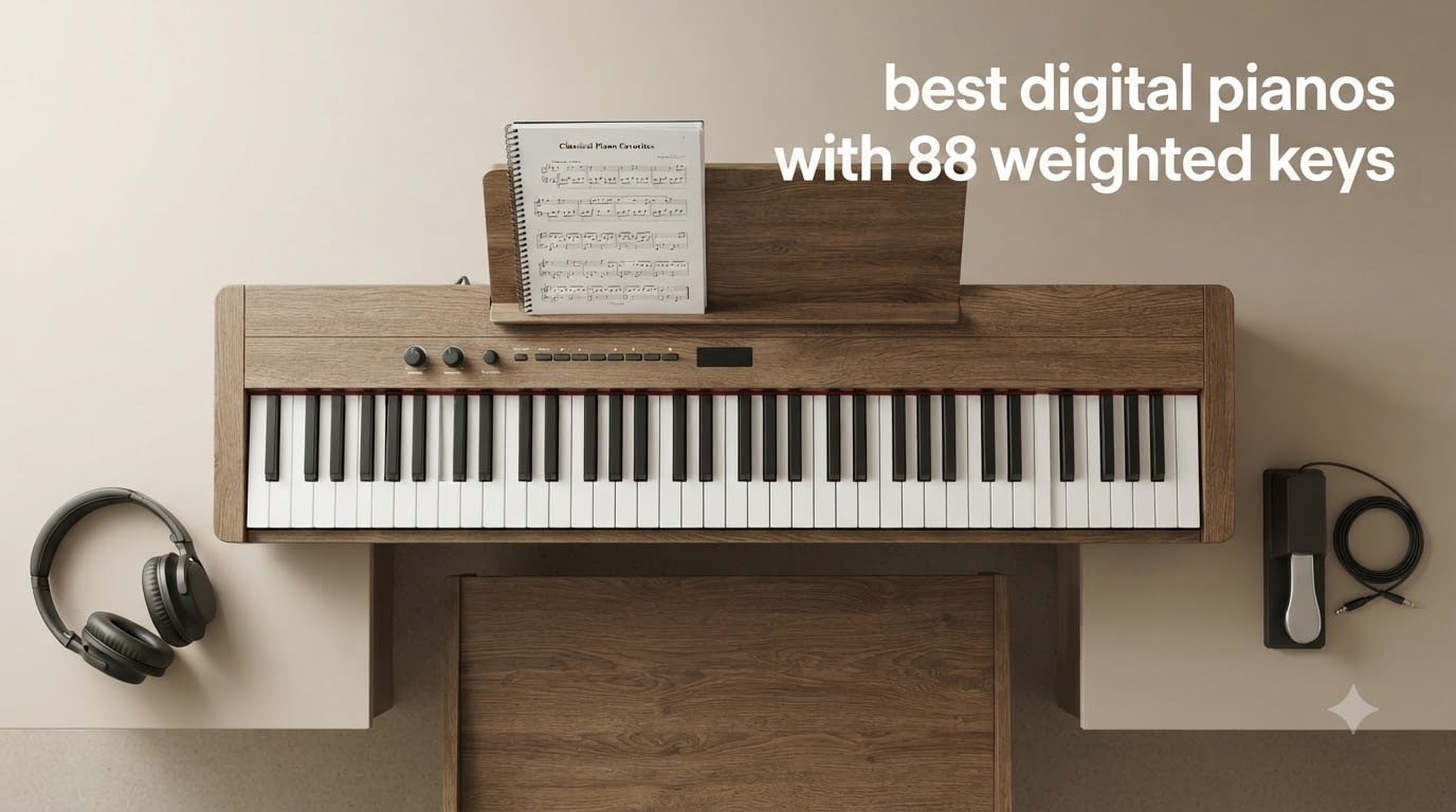 best digital pianos with 88 weighted keys