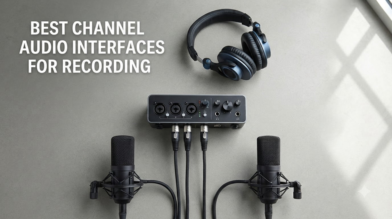 best 4 channel audio interfaces for recording