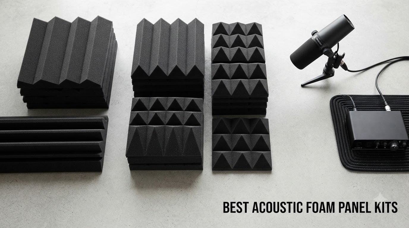 best acoustic foam panel kits