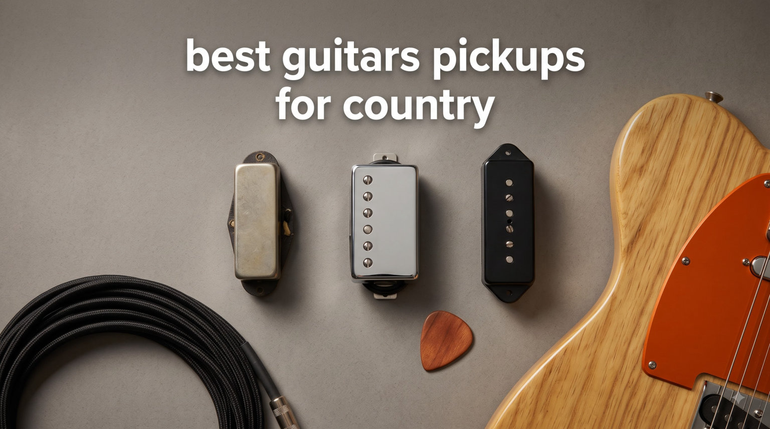 best guitars pickups for country