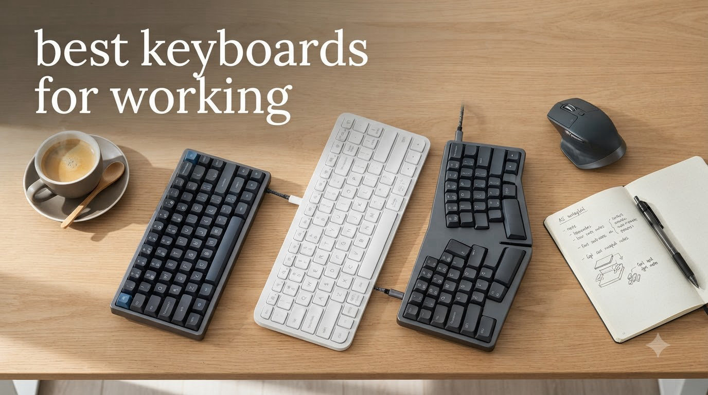 best keyboards for working