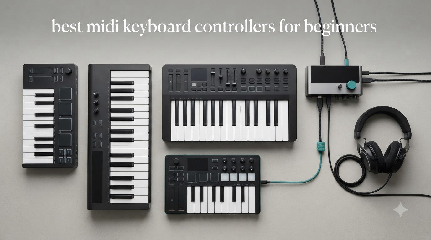 best midi keyboard controllers for beginners