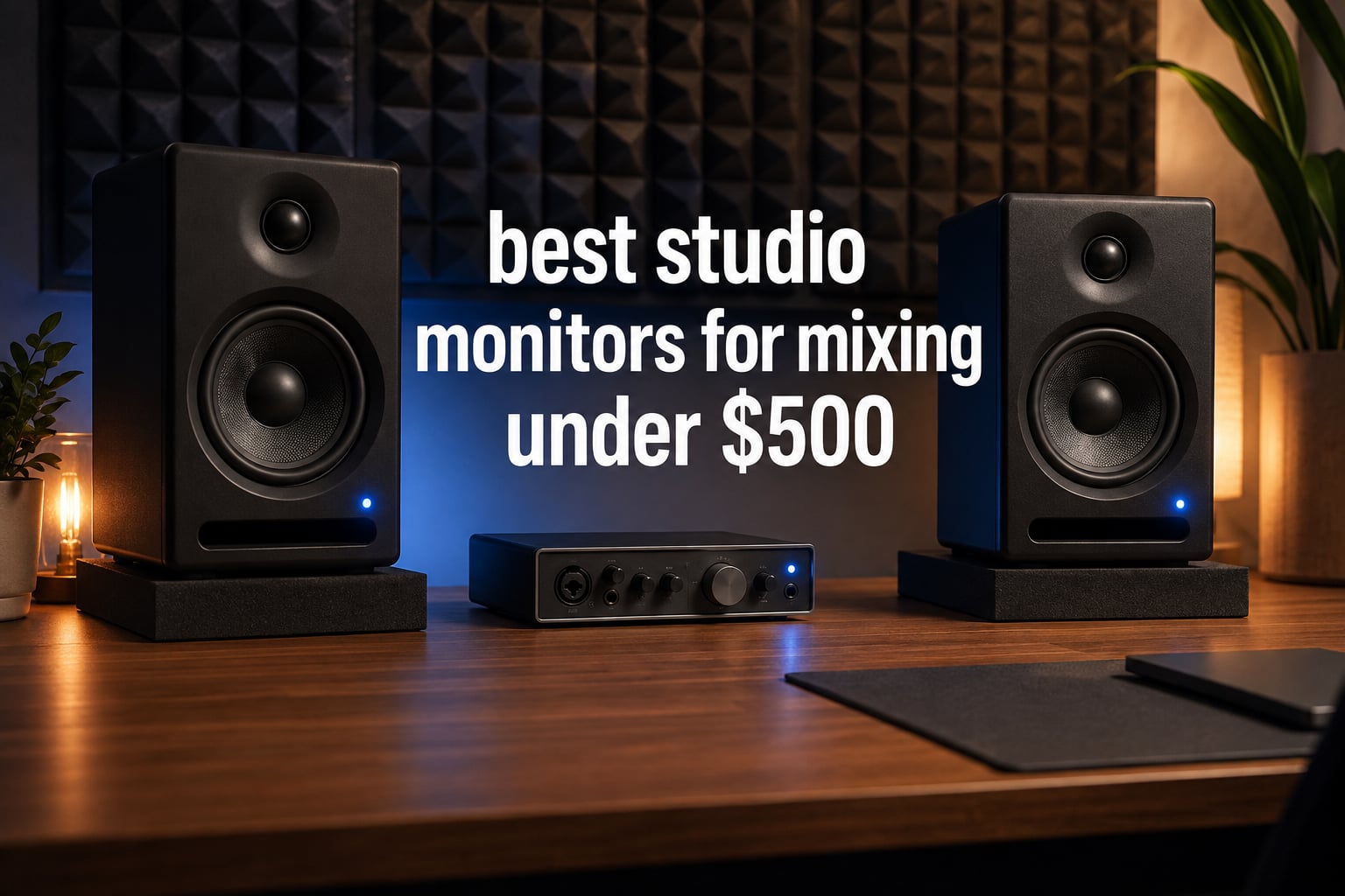 best studio monitors for mixing under $500