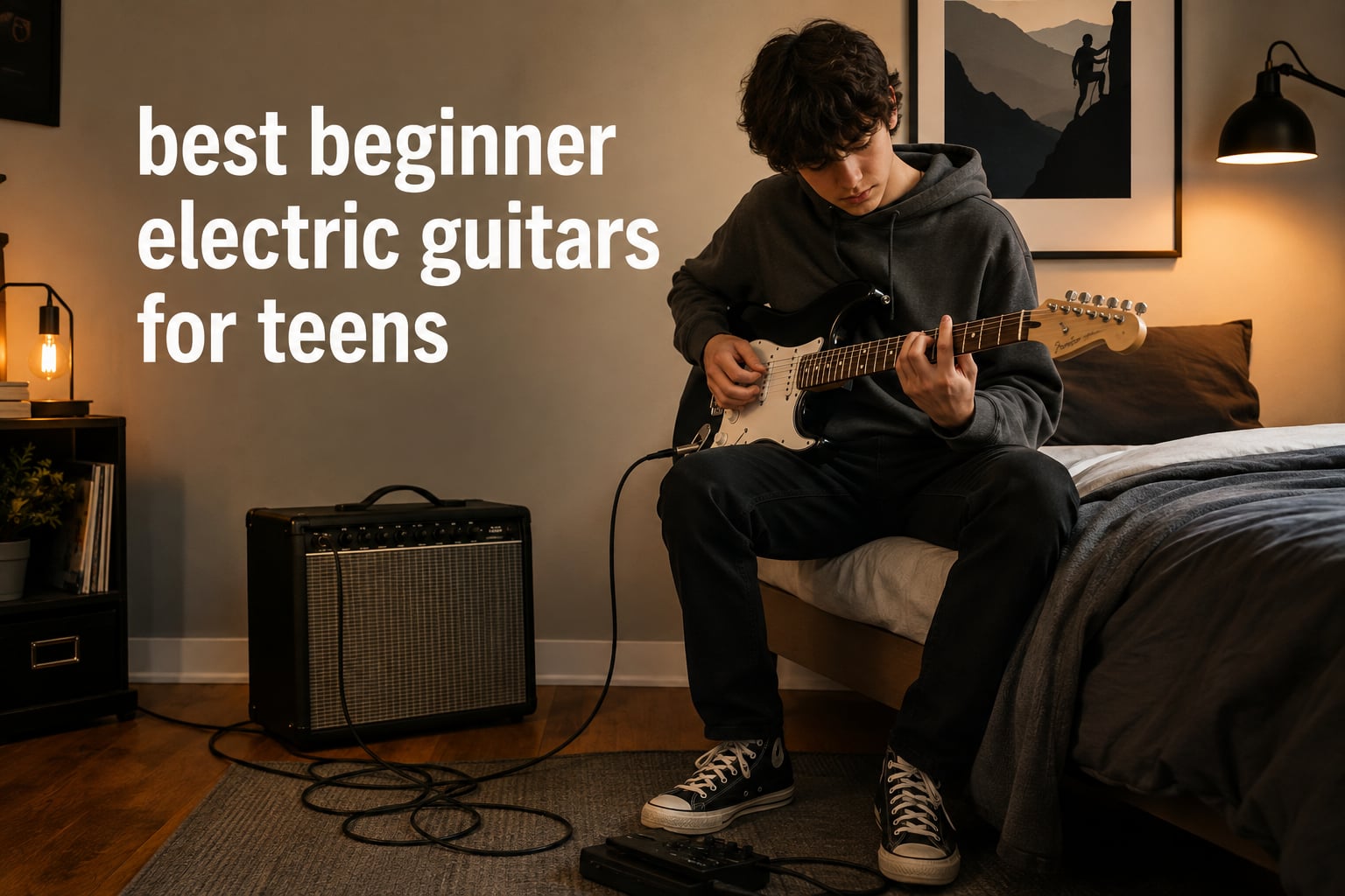 best beginner electric guitars for teens