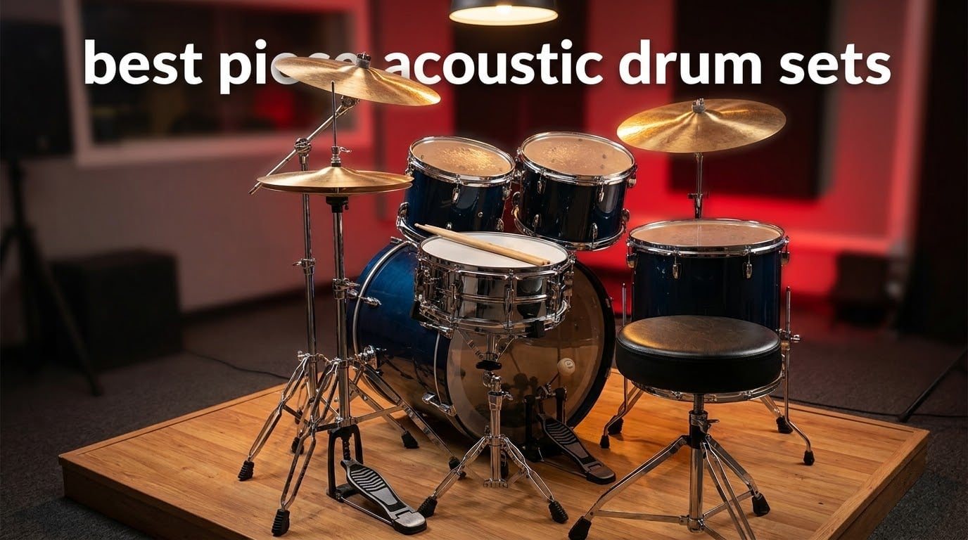 best 5 piece acoustic drum sets