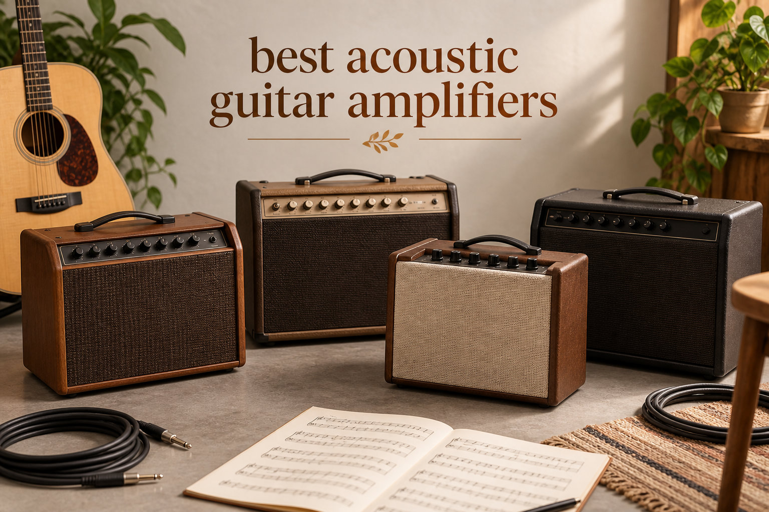 best acoustic guitar amplifiers