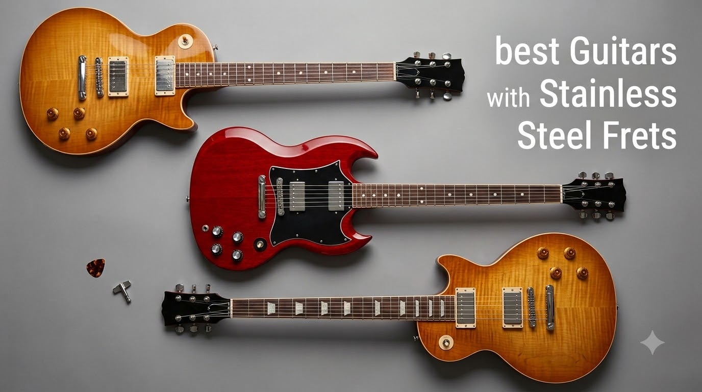 best guitars with stainless steel frets