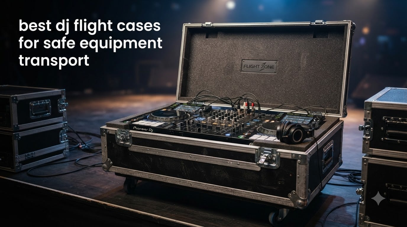 best dj flight cases for safe equipment transport