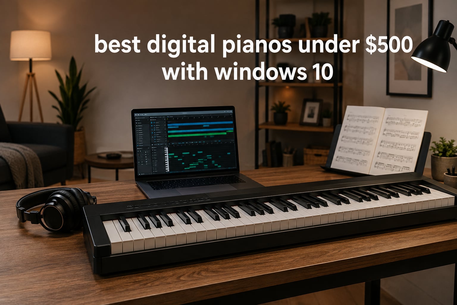 best digital pianos under $500 with windows 10