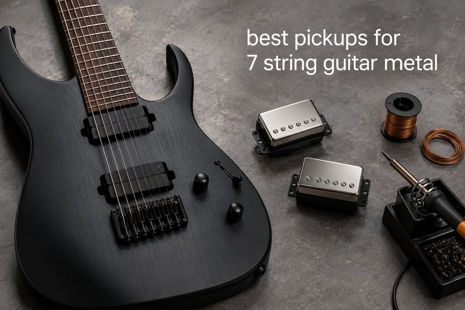 best pickups for 7 string guitar metal
