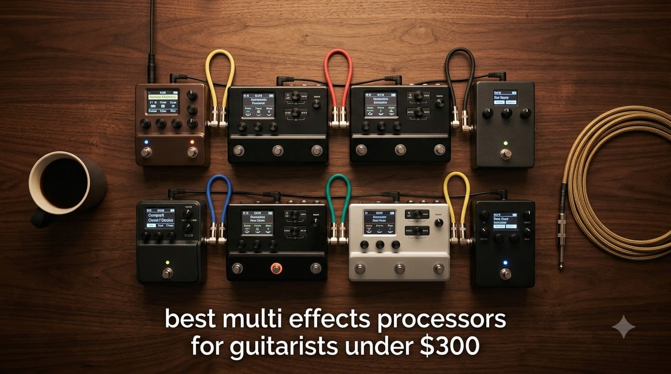 best multi effects processors for guitarists under $300