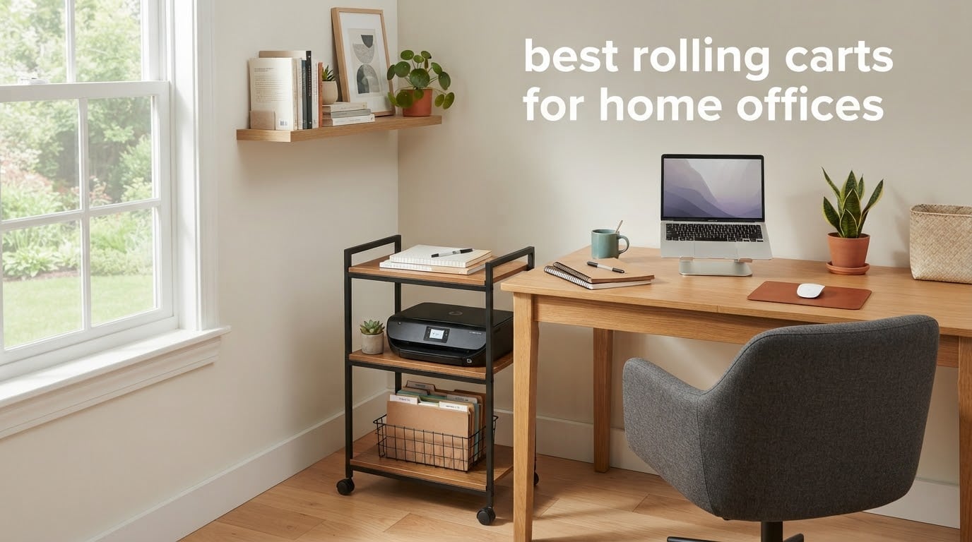 best rolling carts for home offices