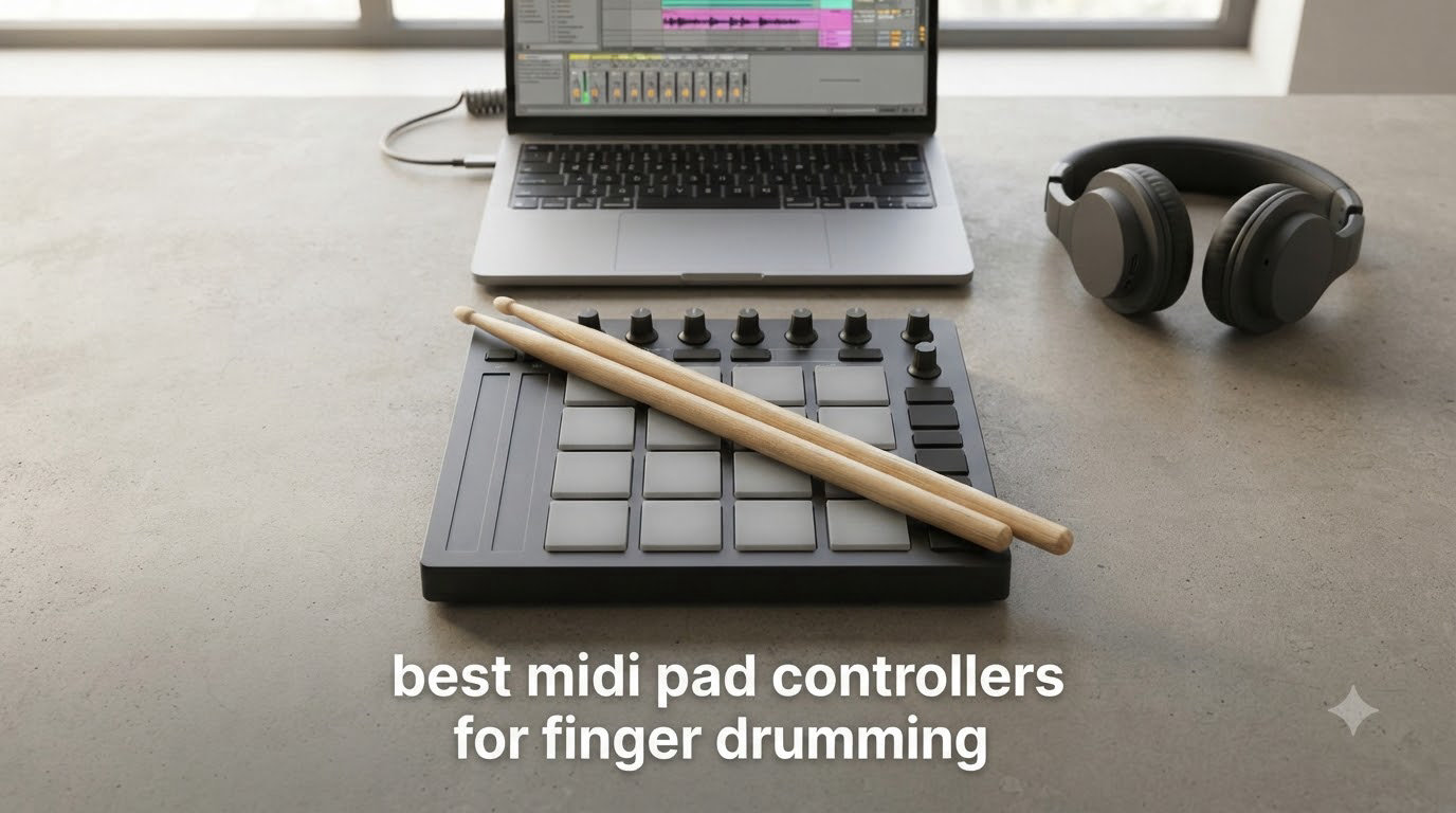 best midi pad controllers for finger drumming