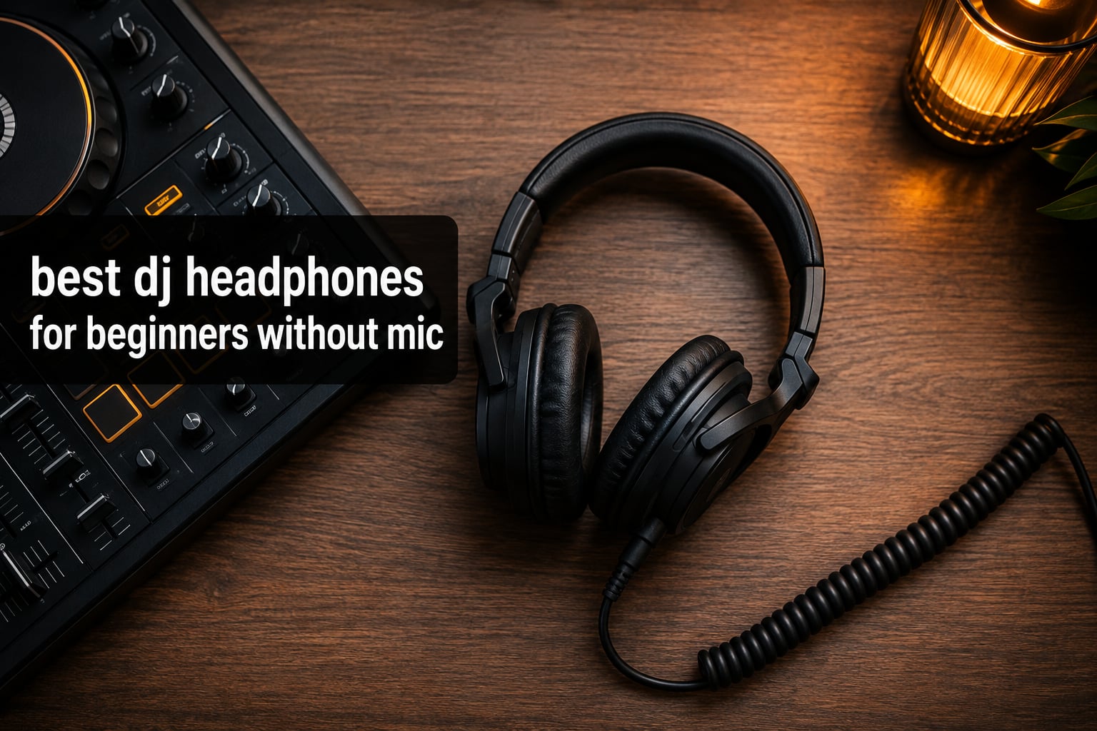 best dj headphones for beginners without mic