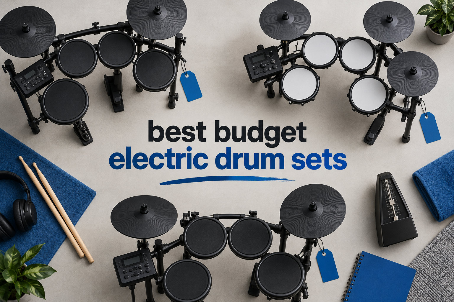 best budget electric drum sets