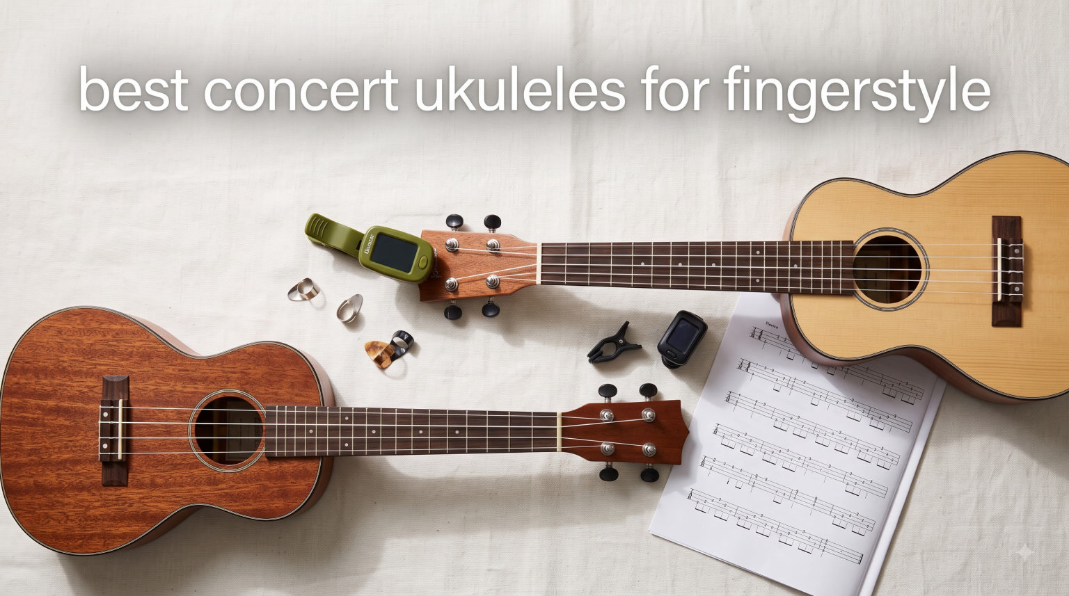 best concert ukuleles for fingerstyle
