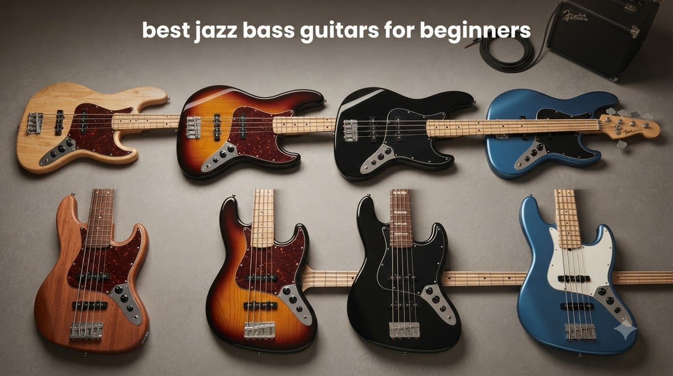 best jazz bass guitars for beginners