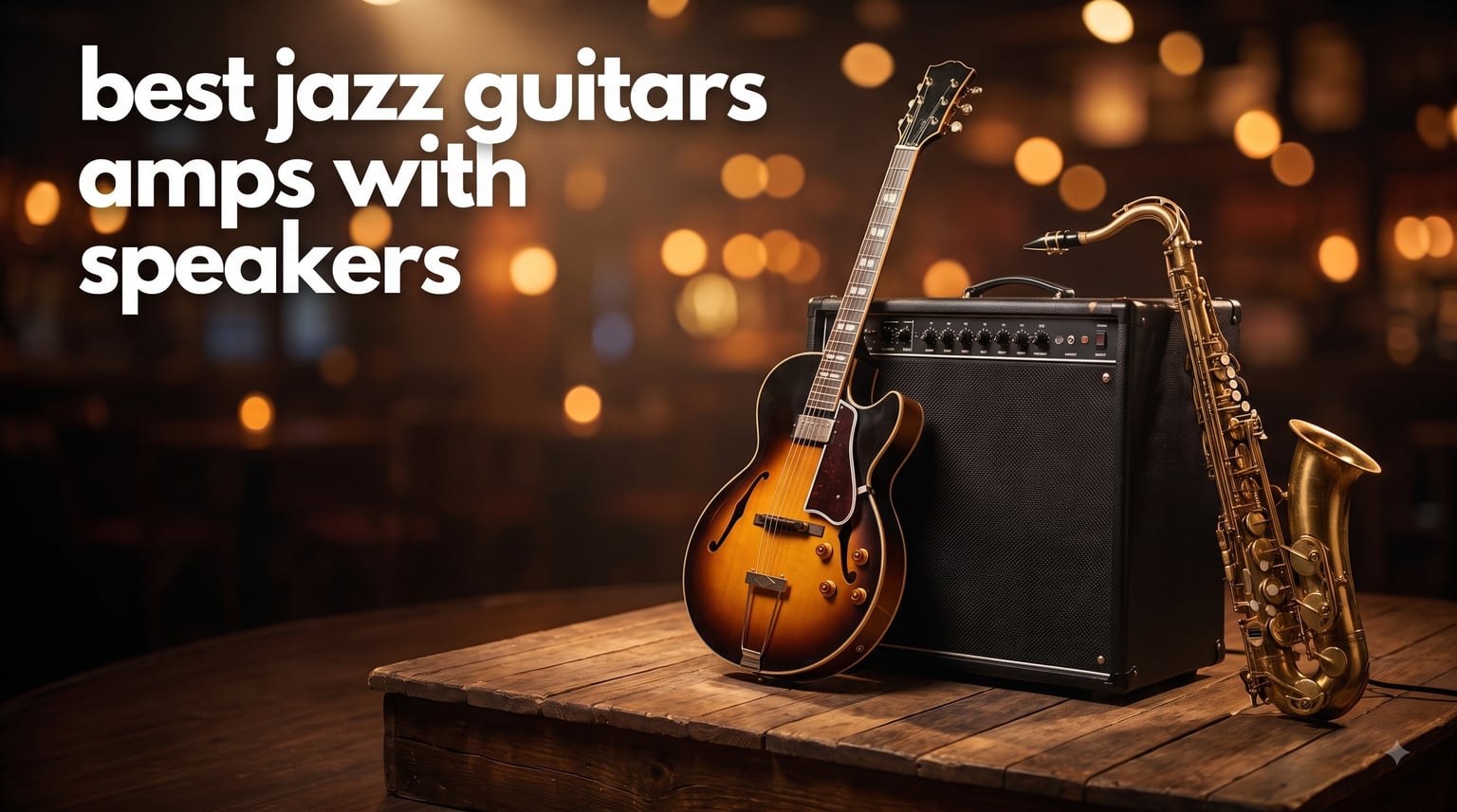 best jazz guitars amps with speakers