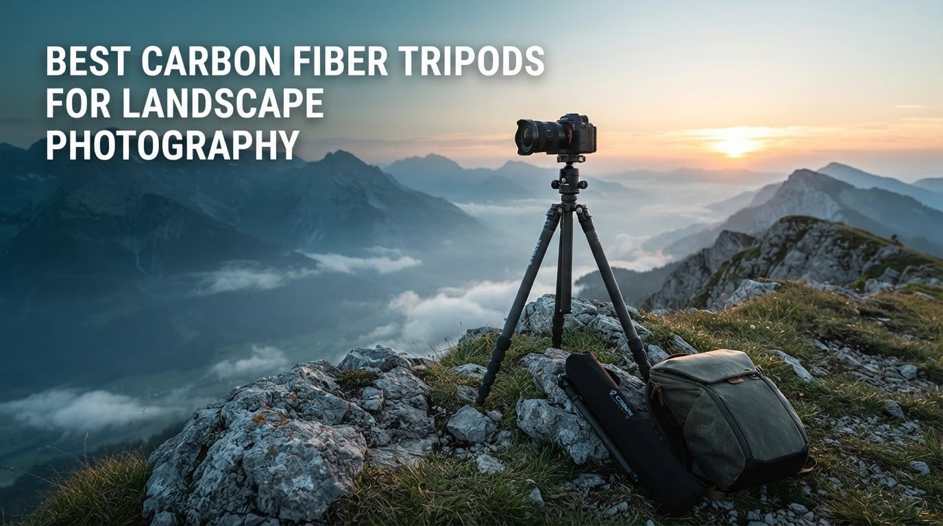 best carbon fiber tripods for landscape photography