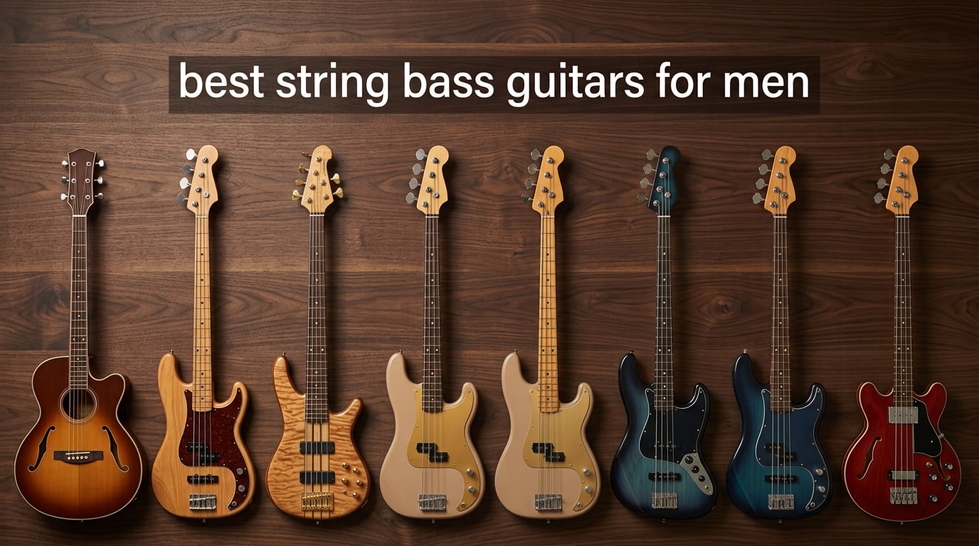 best string bass guitars for men