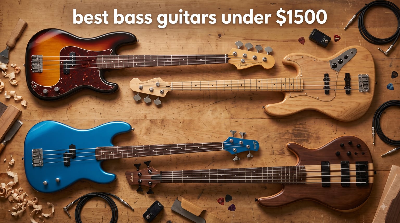 best bass guitars under $1500