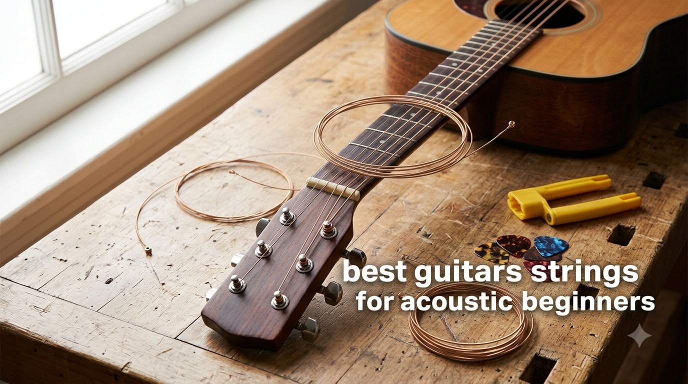 best guitars strings for acoustic beginners
