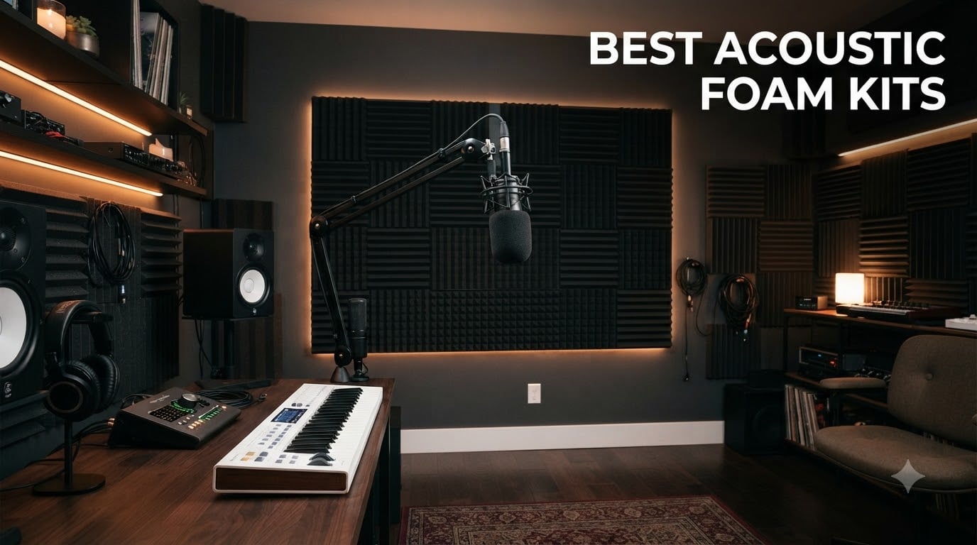 best acoustic foam kits