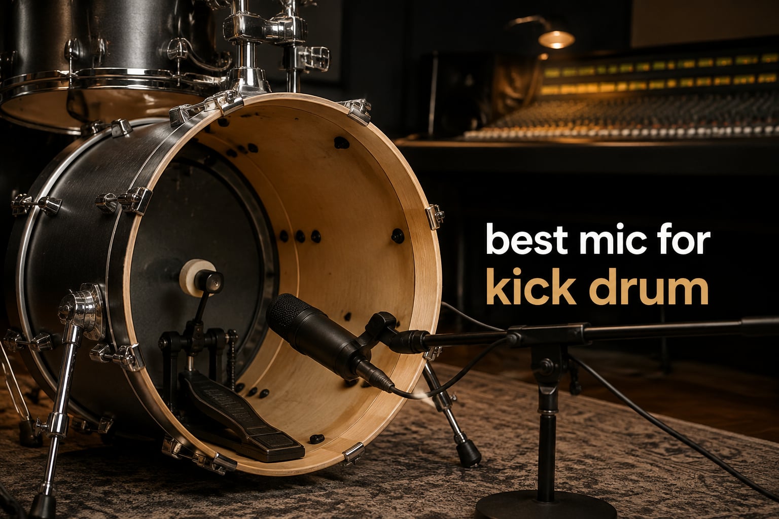 best mic for kick drum