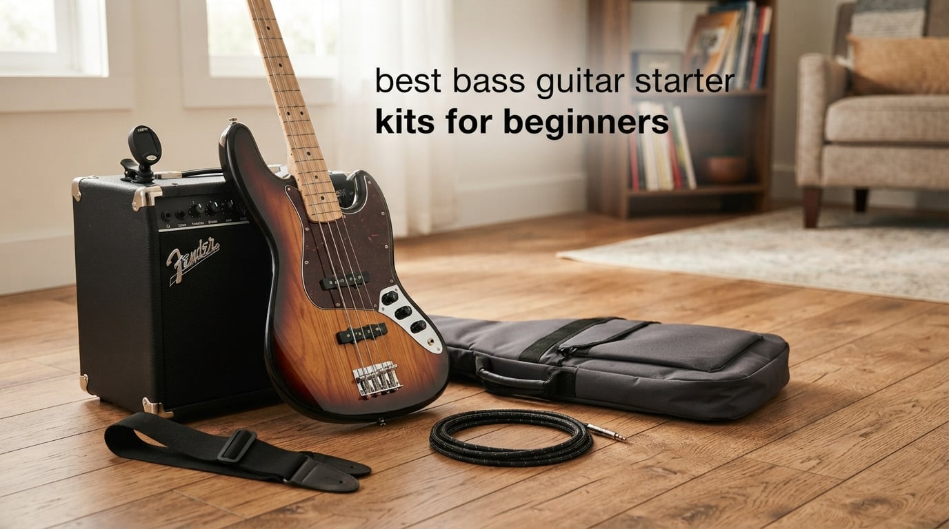 best bass guitar starter kits for beginners