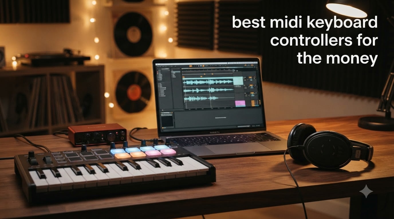 best midi keyboard controllers for the money